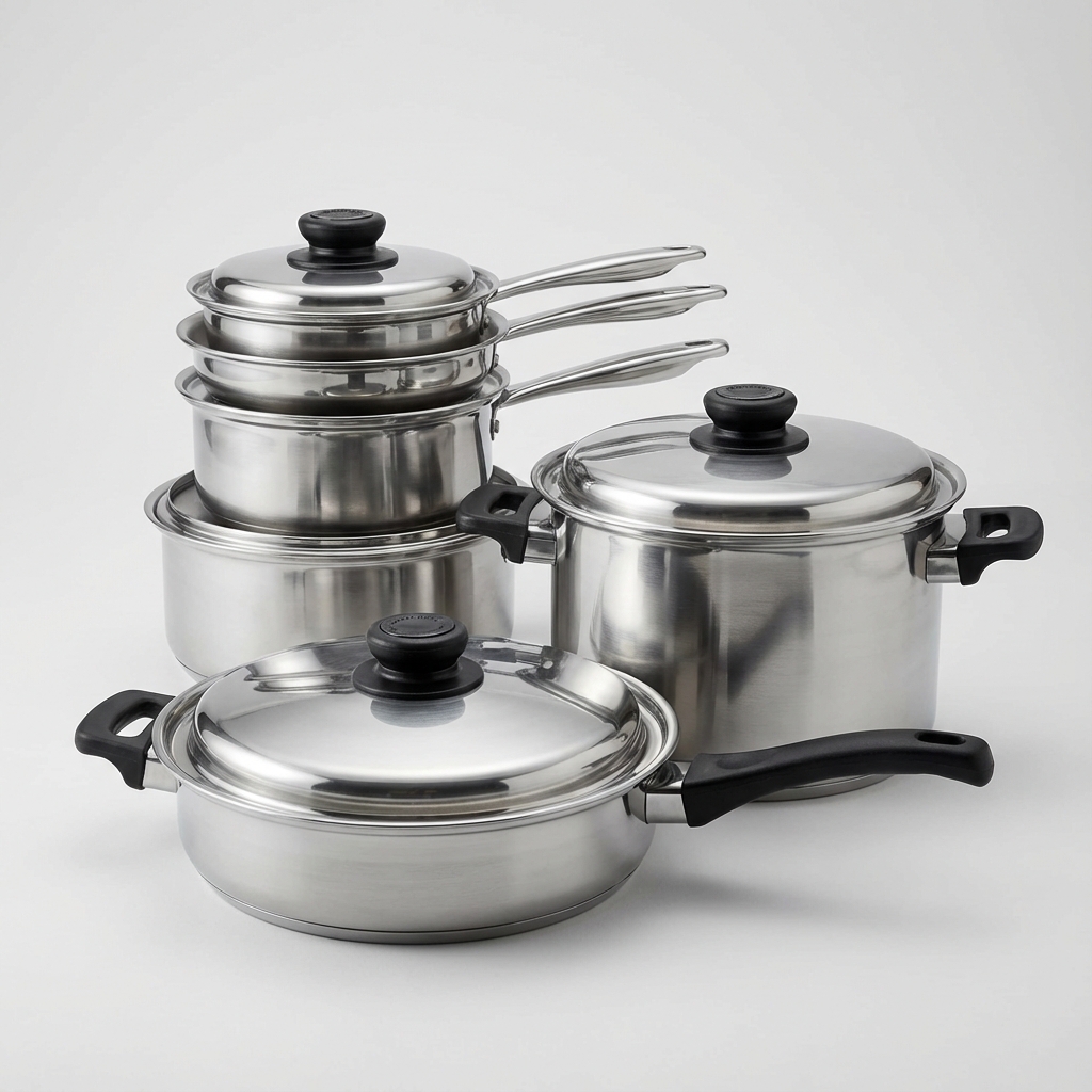 Saladmaster 316Ti Cookware Set with Vapo-Valves
